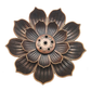 Brass Lotus Incense Burner